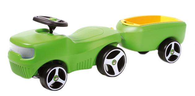 Odrážedlo dětské + přívěs BFARM zelené