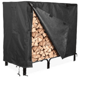 Zásobník na krbové dřevo s plachtou