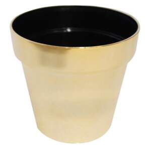 Květináč CHROME GOLD DGC110G, průměr 110 mm