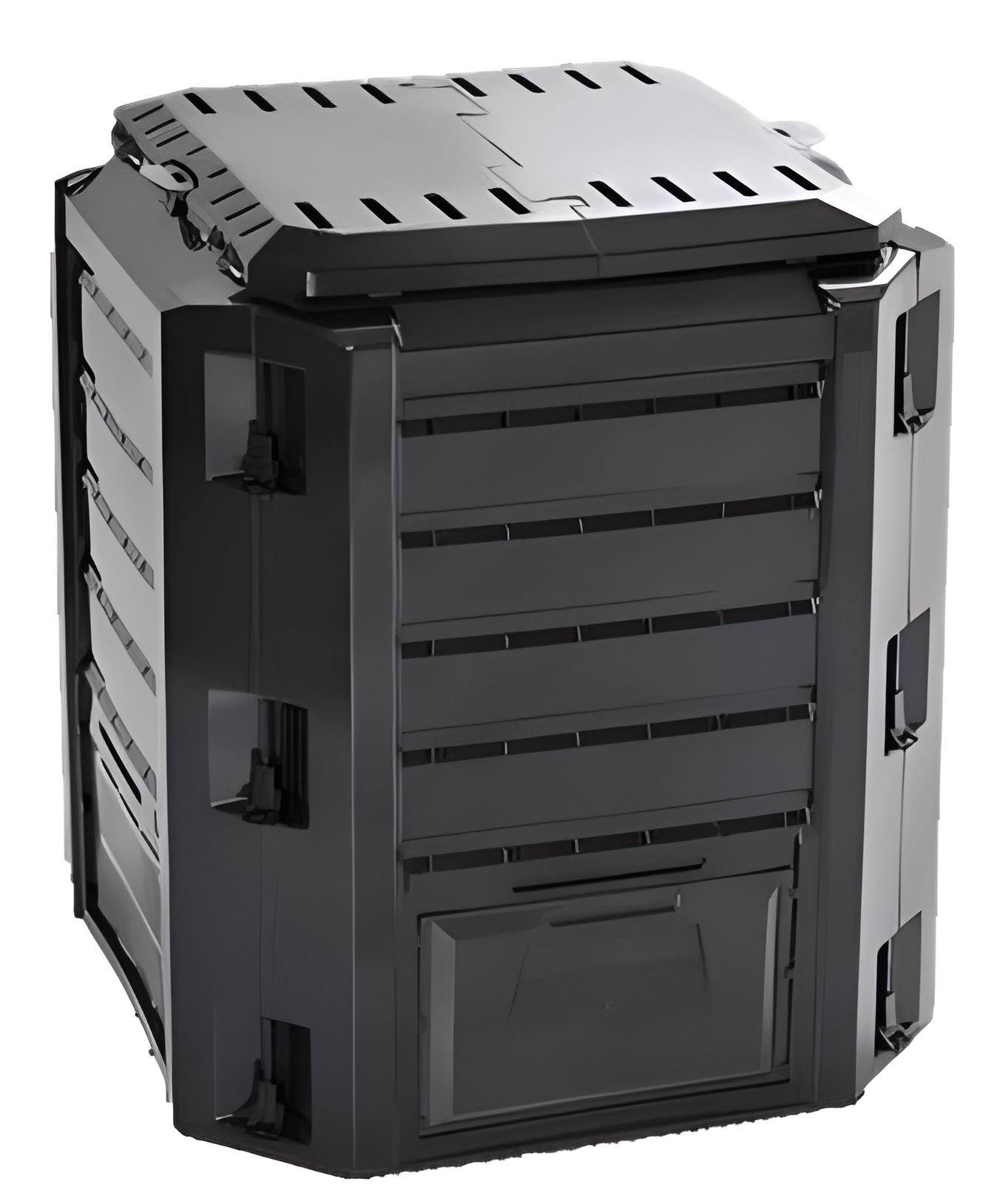 Kompostér 380l černý