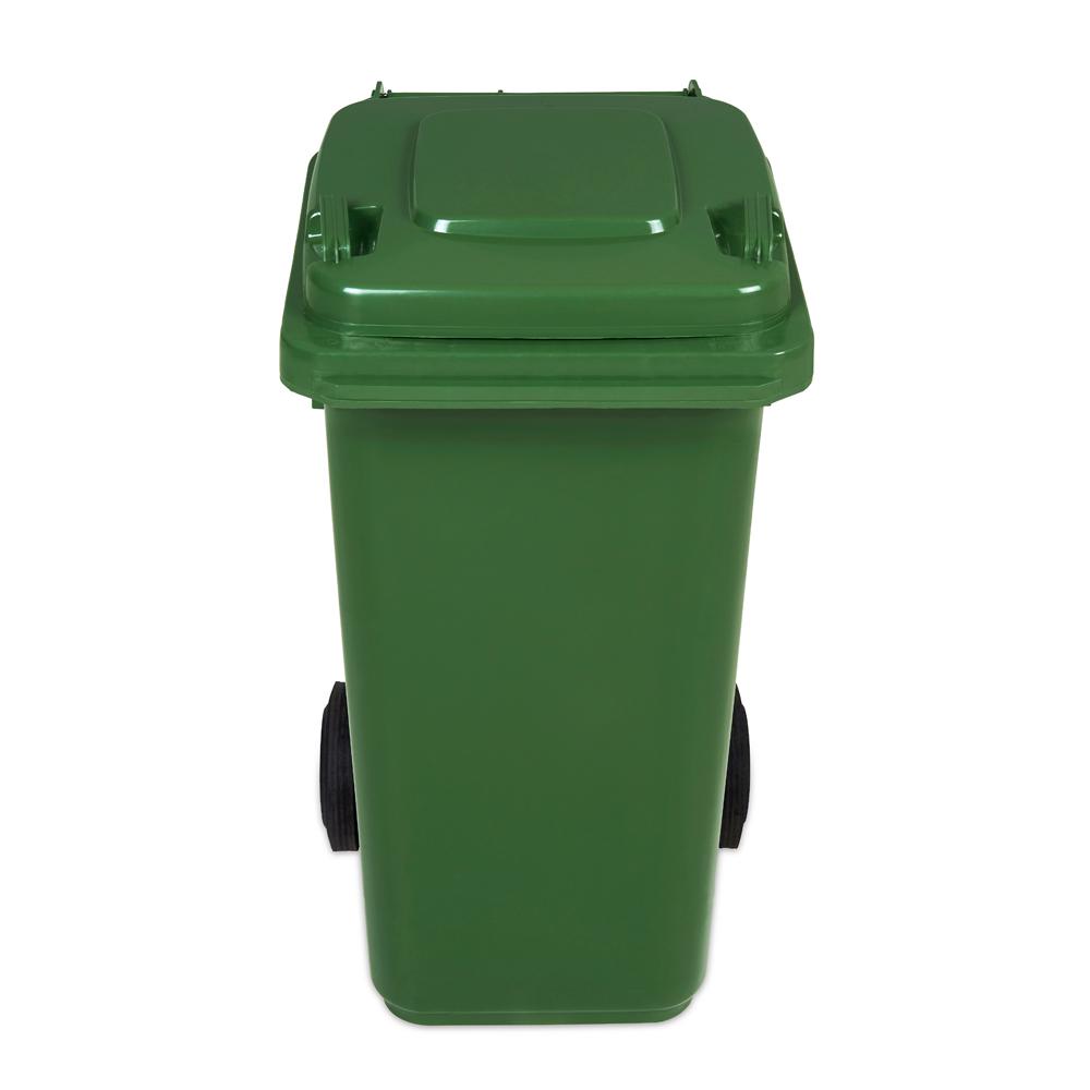 Popelnice 240l zelená plastová - Obrázek 3