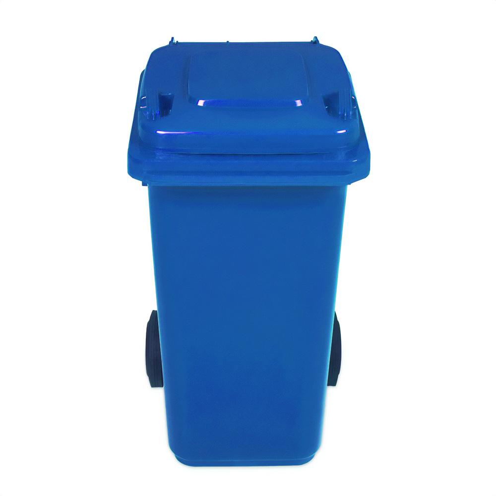 Popelnice 240l modrá plastová - Obrázek 3