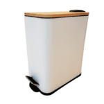 Koš odpadkový BAMBOO 5l bílý (SOFT CLOSE)