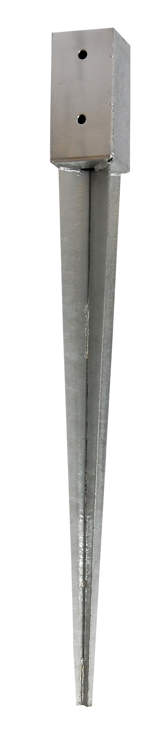 Patka hranatá 121x121x900mm s trnem