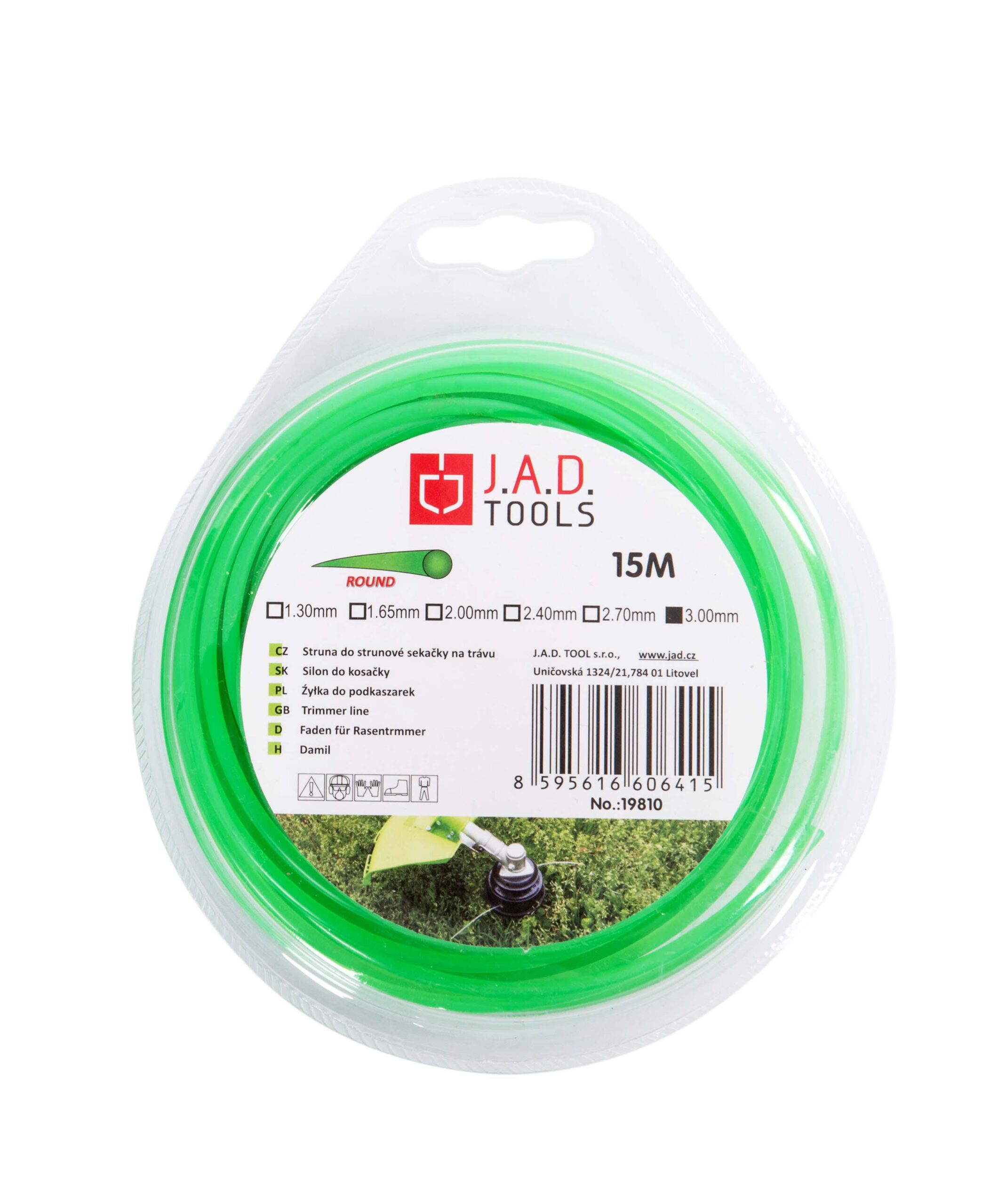 Struna kulatá 2,7mm-blistr 15m