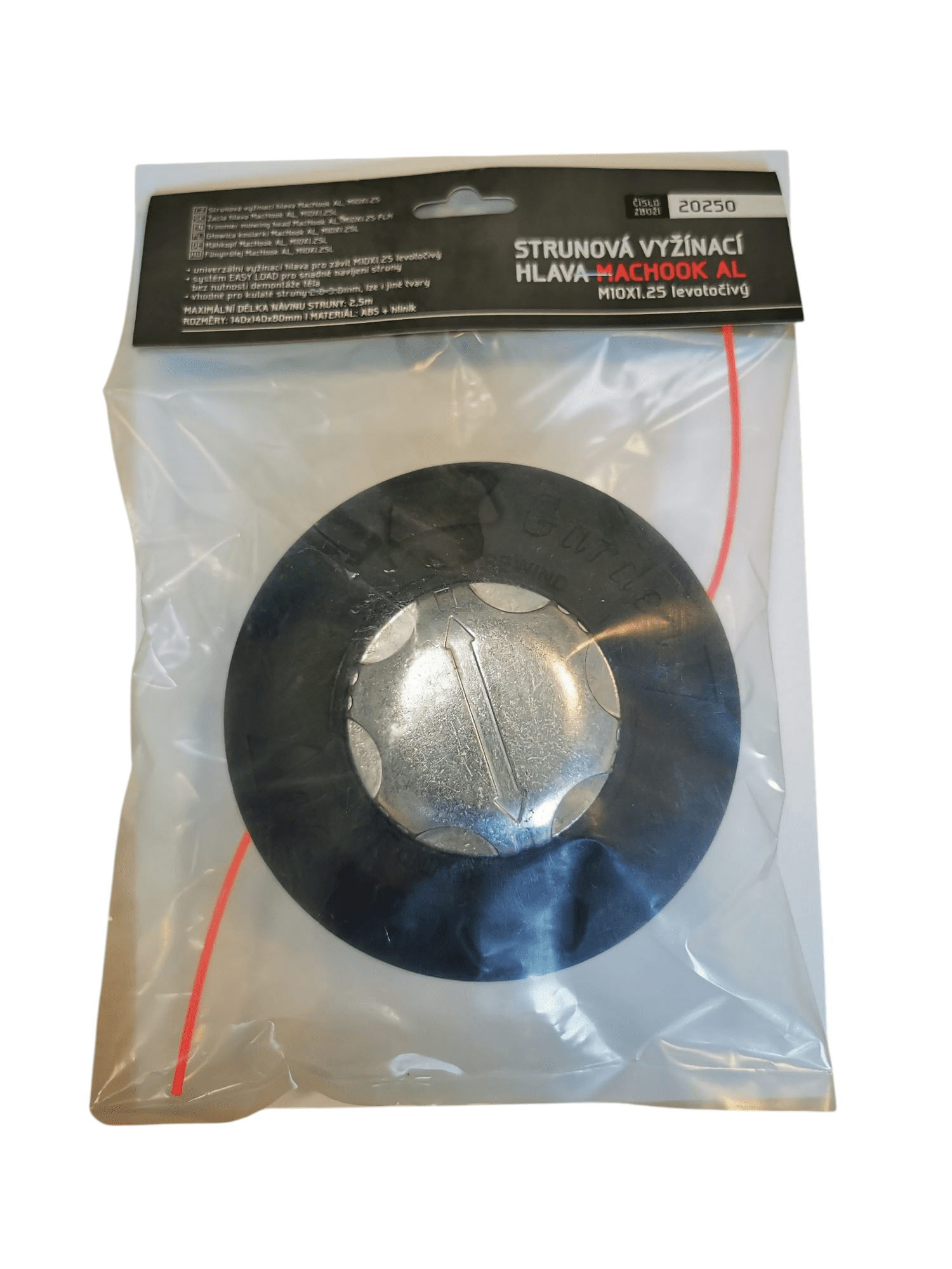 Strunová vyžínací hlava MacHook AL, M10X1.25L - Obrázek 5