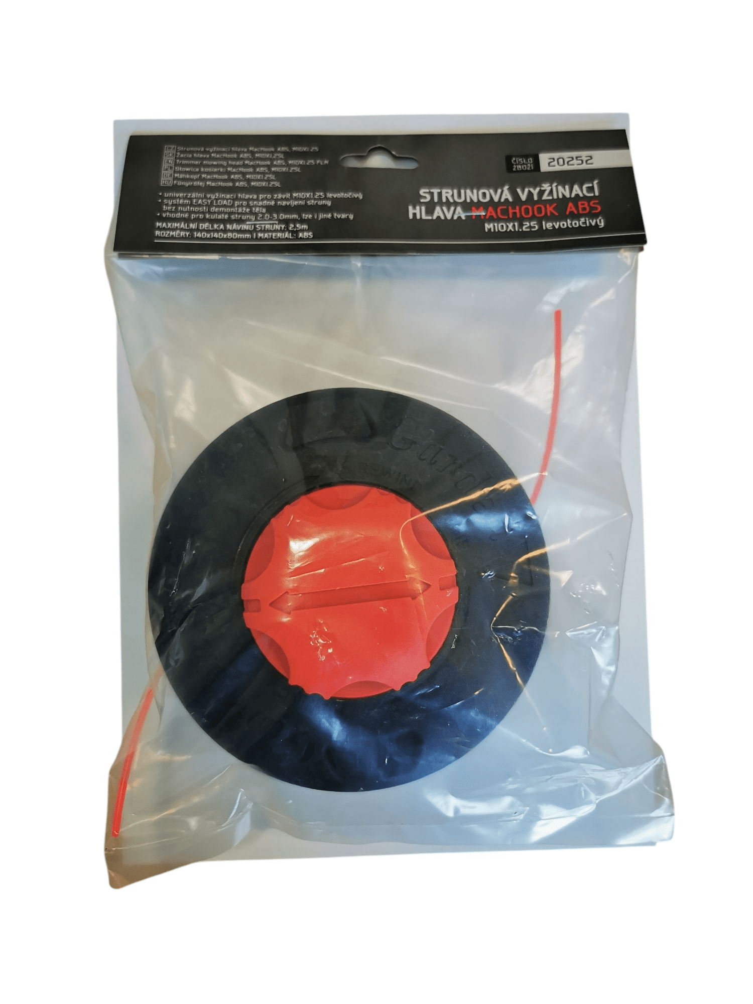 Strunová vyžínací hlava MacHook ABS, M10X1.25L - Obrázek 5