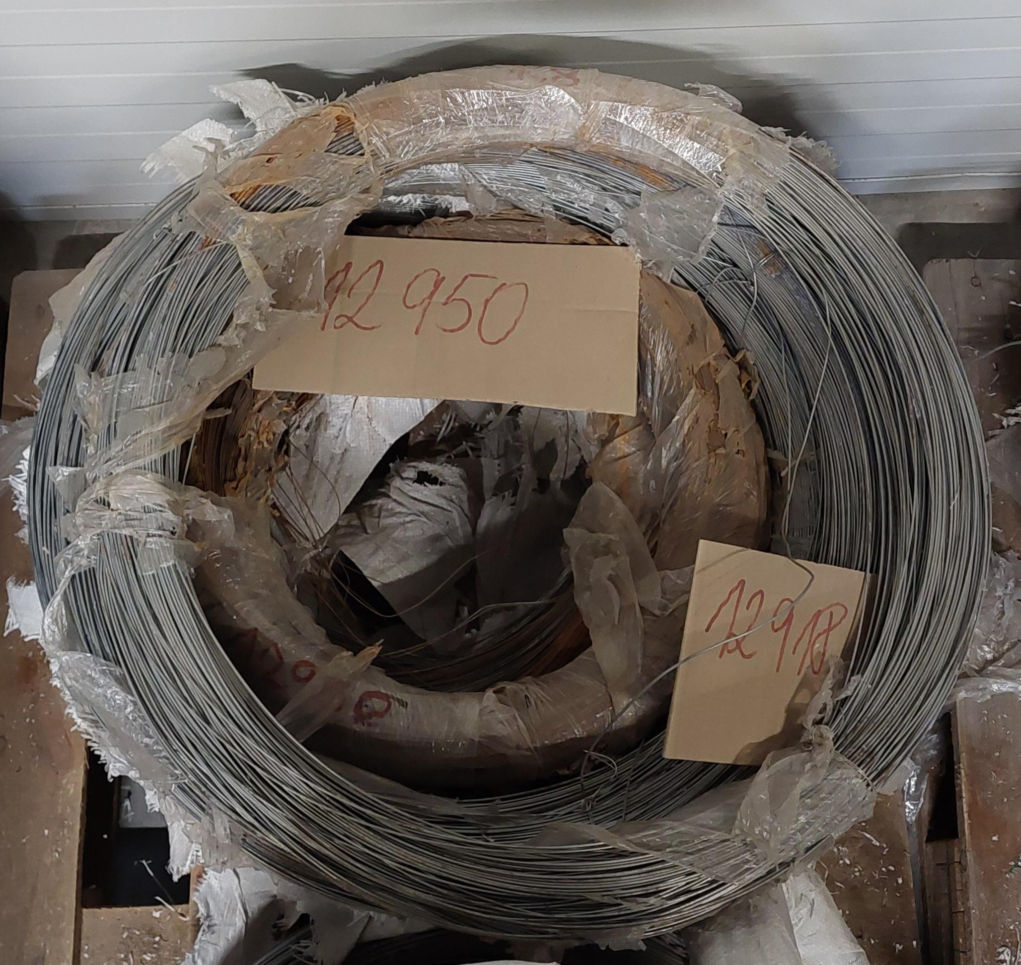 Drát černý 0,80 mm, balení 15 kg - 2. jakost