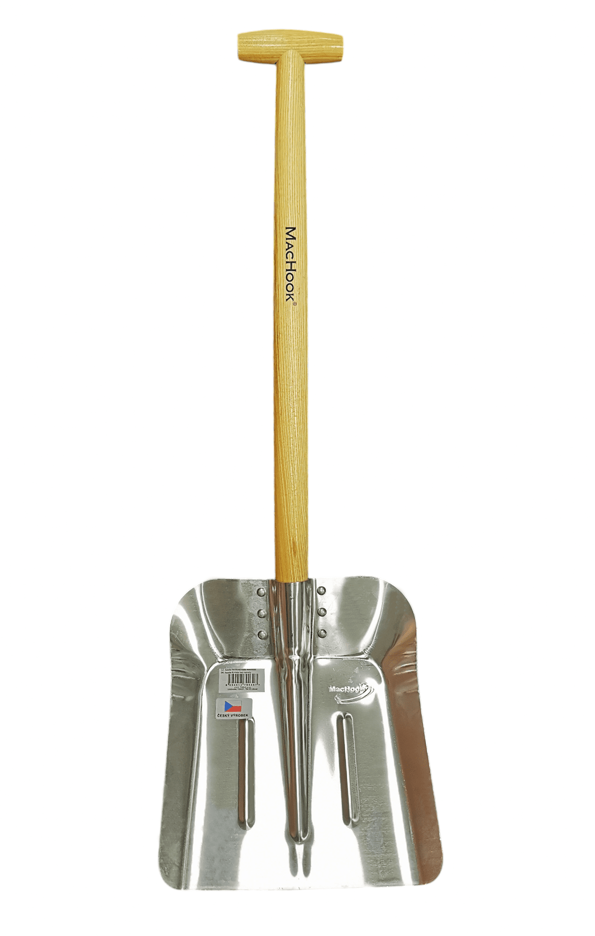 Lopata hliníková malá s násadou T 60 cm