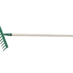 Hrábě železné 12 zubů s násadou 150 cm