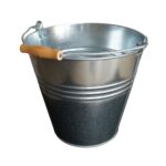 Vědro pozinkované s dřevěnou ručkou 12l