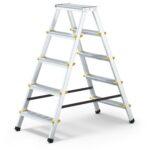 Schůdky Al 2x5 PROFI oboustranné