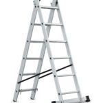 Žebřík Al 2x6 HOME dvoudílný 6 příček