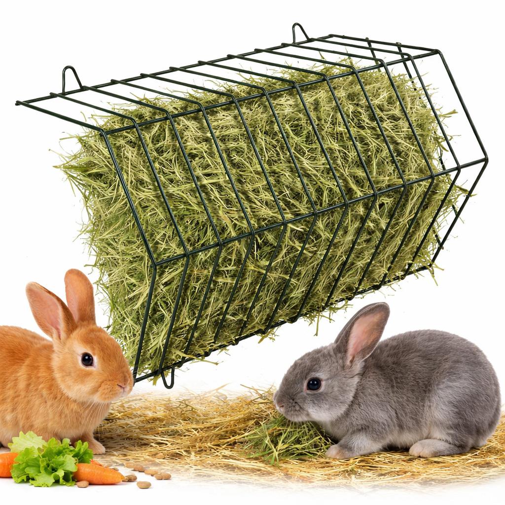 Krmítko králičí - jesle boční plnění velké - Obrázek 2