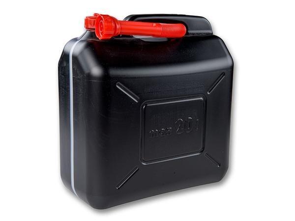 Kanystr plastový na těkavé látky 20l černý