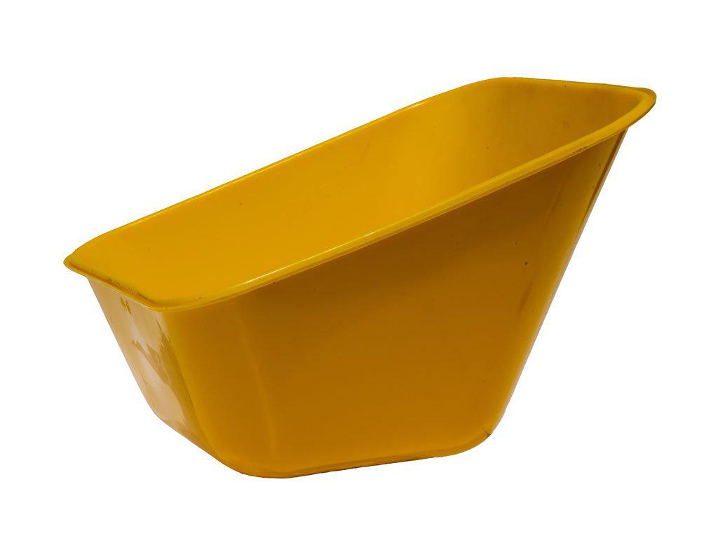 Korba plastová 180l žlutá