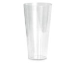 Květináč TUBUS SLIM, DTUS200P, čirý, průměr 200 mm
