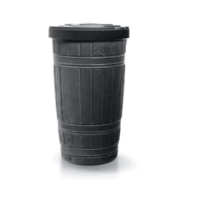 Sud na dešťovou vodu WOODCAN, černý